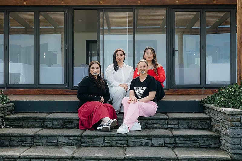 The Māia Collective kaimahi together at the MAS Foundation awards